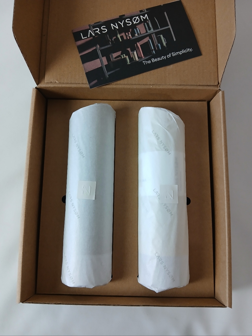 New Lars Nysom Electric Gravity Salt Pepper Sprice Grinder Set